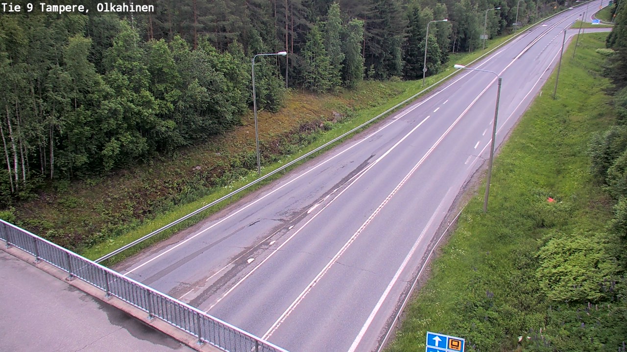 Kelikamerat Kuva Tie 9 Tampere, Olkahinen, Tampere, Pirkanmaa