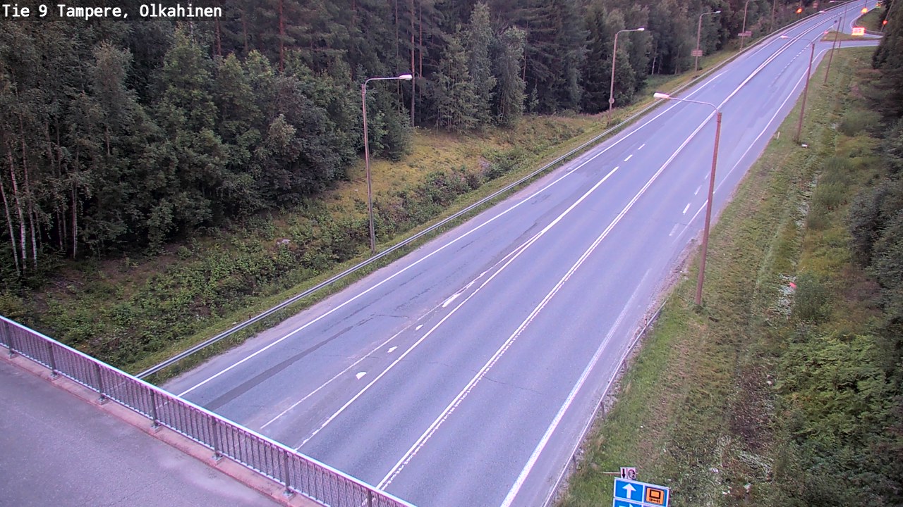 Kelikamerat Kuva Tie 9 Tampere, Olkahinen, Tampere, Pirkanmaa