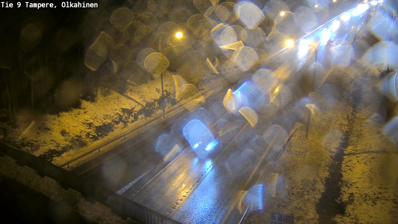 Weather Camera Image Väg 9 Tammerfors, Olkahinen, Tampere, Pirkanmaa