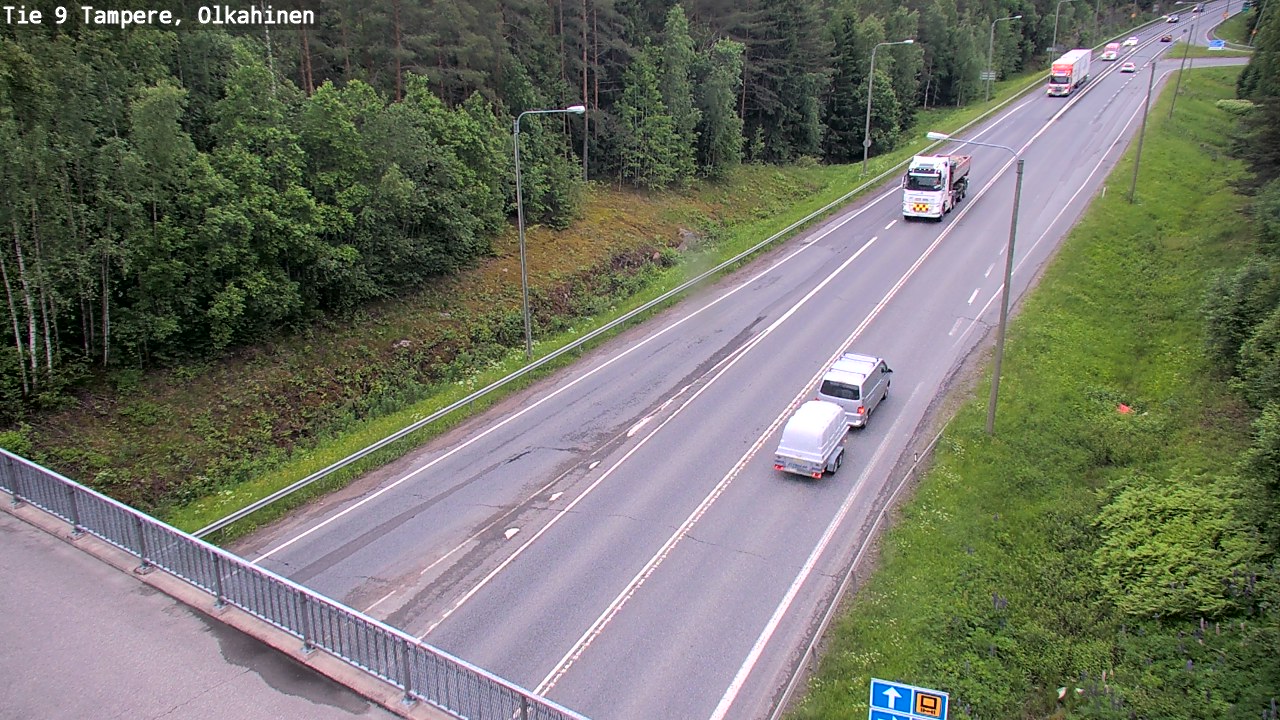 Kelikamerat Kuva Tie 9 Tampere, Olkahinen, Tampere, Pirkanmaa