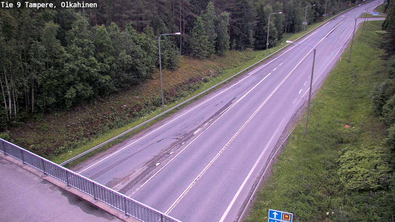 Kelikamerat Kuva Tie 9 Tampere, Olkahinen, Tampere, Pirkanmaa