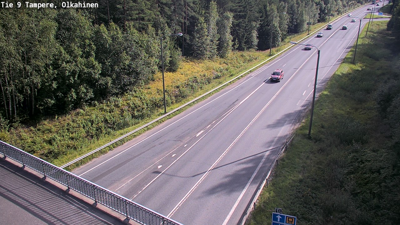 Kelikamerat Kuva Tie 9 Tampere, Olkahinen, Tampere, Pirkanmaa