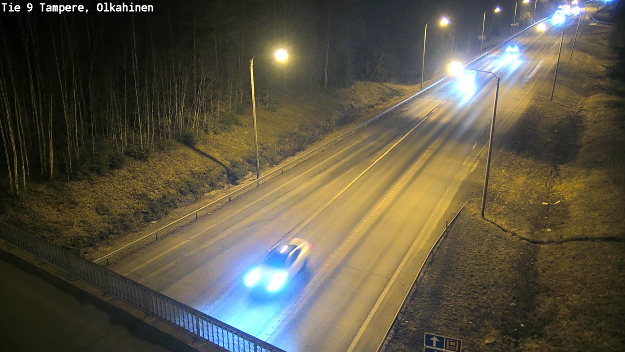 Weather Camera Image Road 9 Tampere, Olkahinen, Tampere, Pirkanmaa
