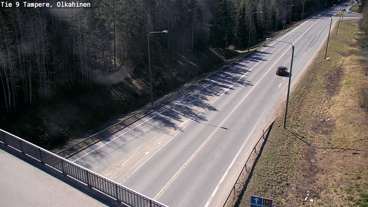 Kelikamerat Kuva Tie 9 Tampere, Olkahinen, Tampere, Pirkanmaa