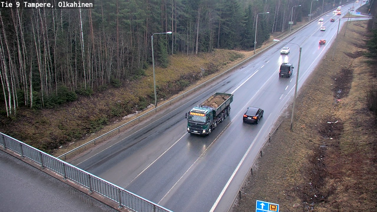 Kelikamerat Kuva Tie 9 Tampere, Olkahinen, Tampere, Pirkanmaa