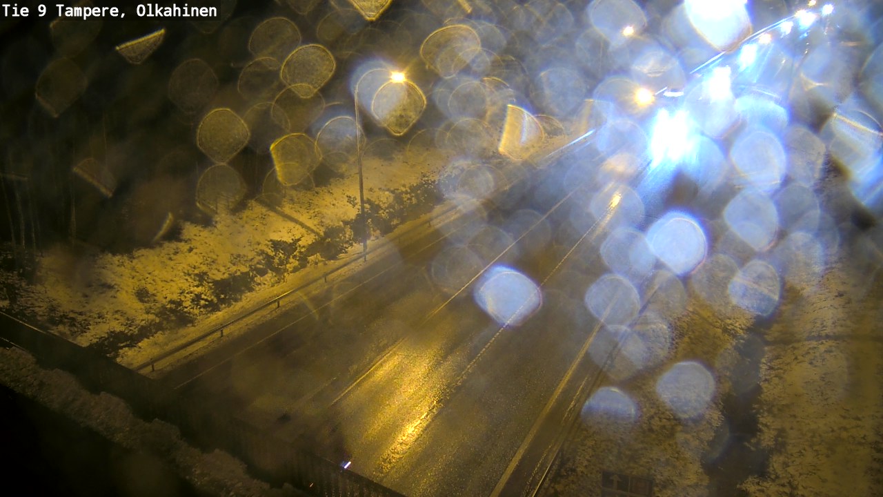 Weather Camera Image Väg 9 Tammerfors, Olkahinen, Tampere, Pirkanmaa