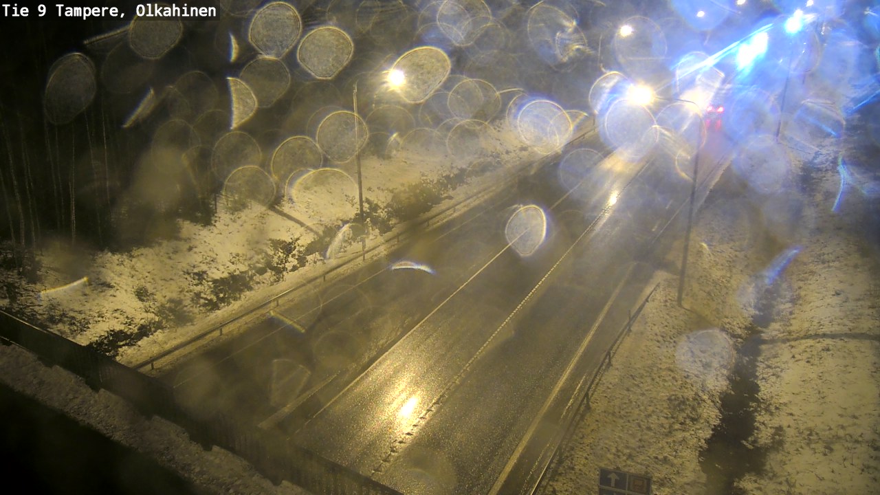 Weather Camera Image Väg 9 Tammerfors, Olkahinen, Tampere, Pirkanmaa