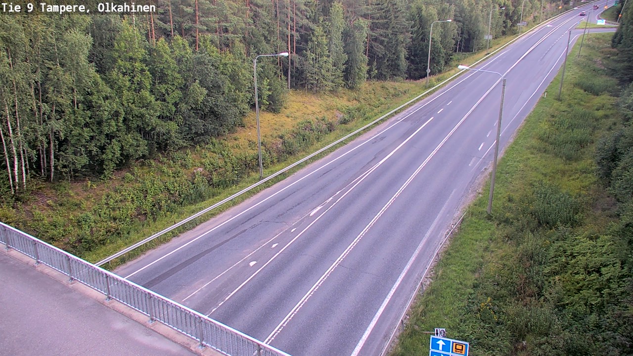 Kelikamerat Kuva Tie 9 Tampere, Olkahinen, Tampere, Pirkanmaa