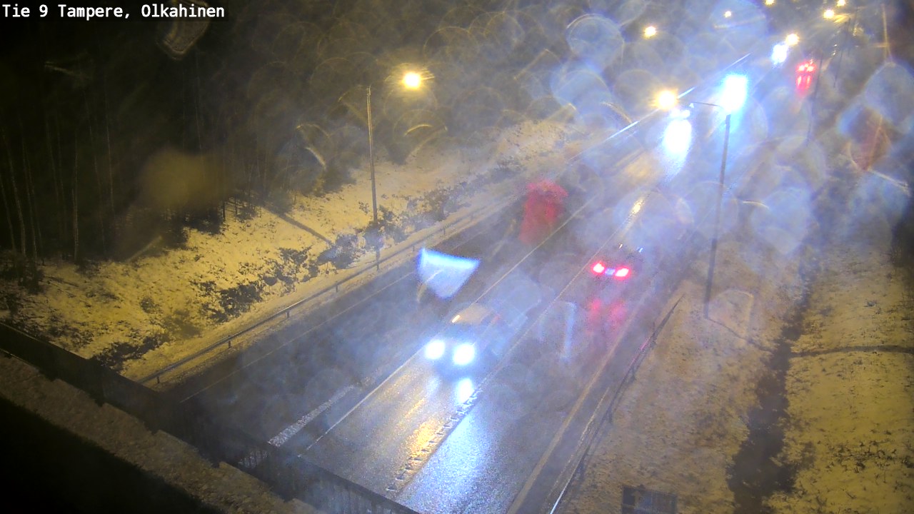 Weather Camera Image Väg 9 Tammerfors, Olkahinen, Tampere, Pirkanmaa