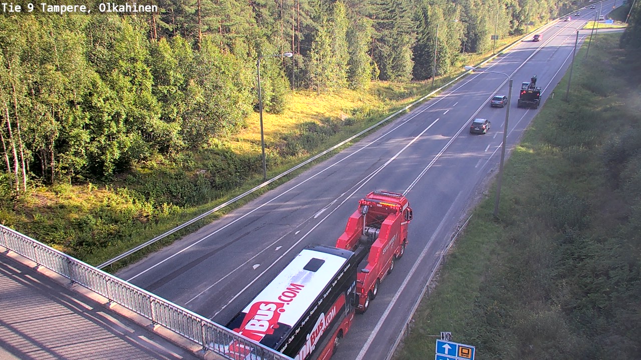 Kelikamerat Kuva Tie 9 Tampere, Olkahinen, Tampere, Pirkanmaa