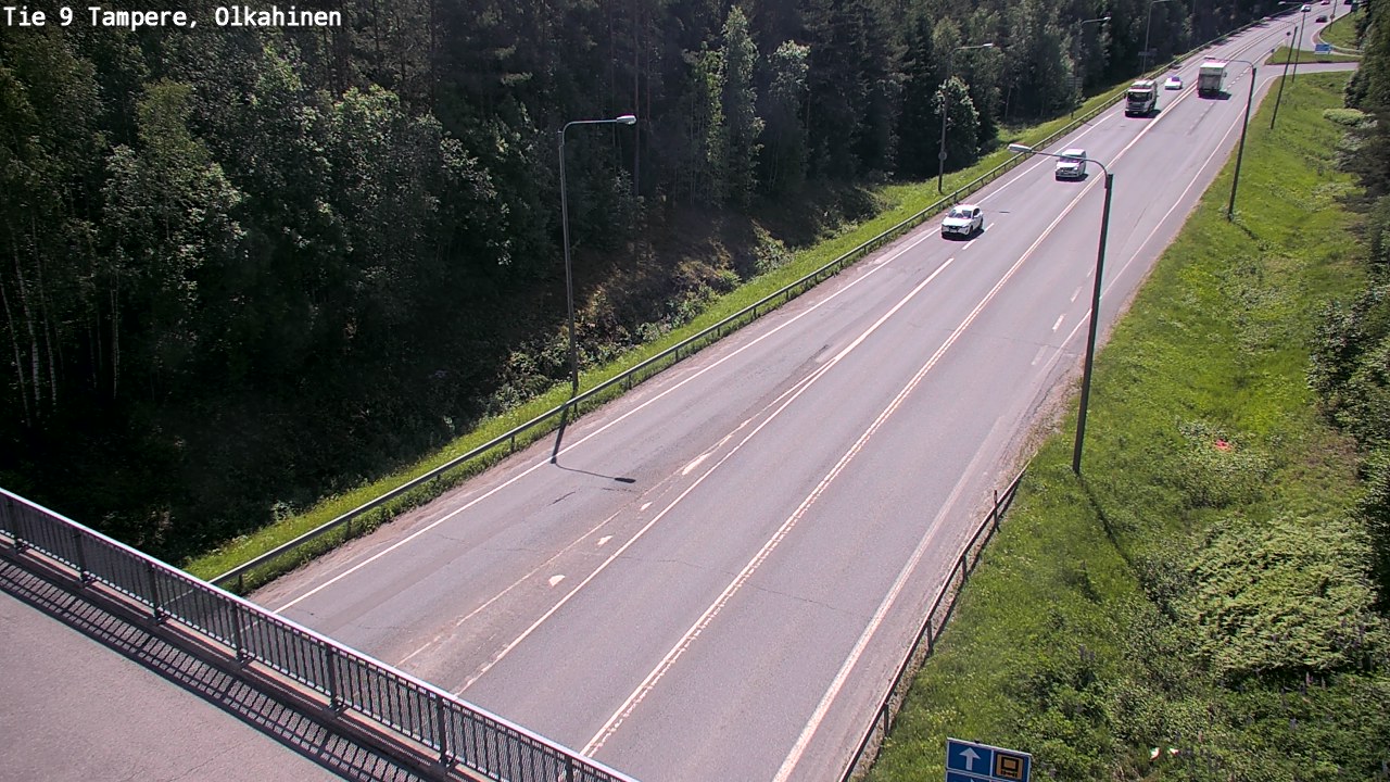 Kelikamerat Kuva Tie 9 Tampere, Olkahinen, Tampere, Pirkanmaa