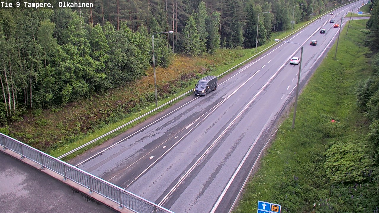 Kelikamerat Kuva Tie 9 Tampere, Olkahinen, Tampere, Pirkanmaa