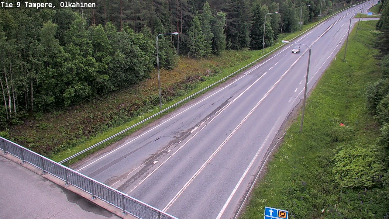 Kelikamerat Kuva Tie 9 Tampere, Olkahinen, Tampere, Pirkanmaa