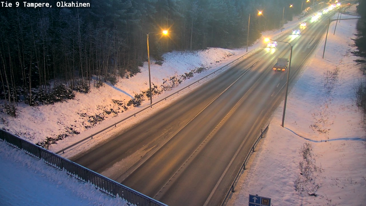 Kelikamerat Kuva Tie 9 Tampere, Olkahinen, Tampere, Pirkanmaa