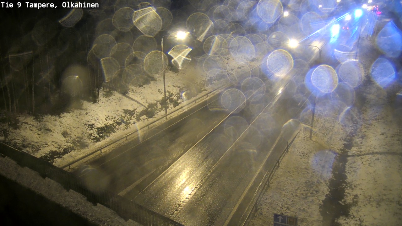 Weather Camera Image Väg 9 Tammerfors, Olkahinen, Tampere, Pirkanmaa