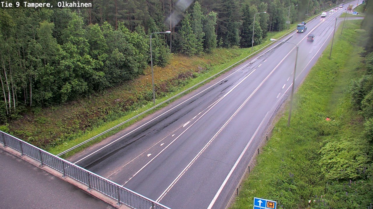 Kelikamerat Kuva Tie 9 Tampere, Olkahinen, Tampere, Pirkanmaa