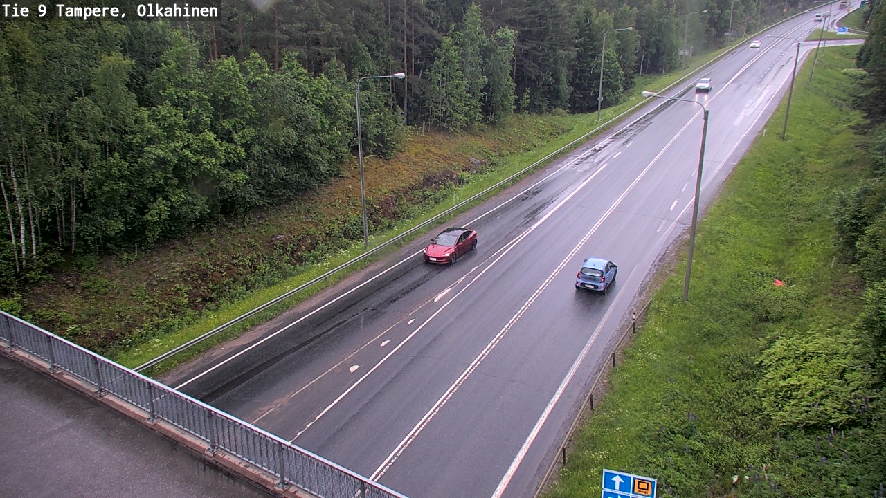 Kelikamerat Kuva Tie 9 Tampere, Olkahinen, Tampere, Pirkanmaa