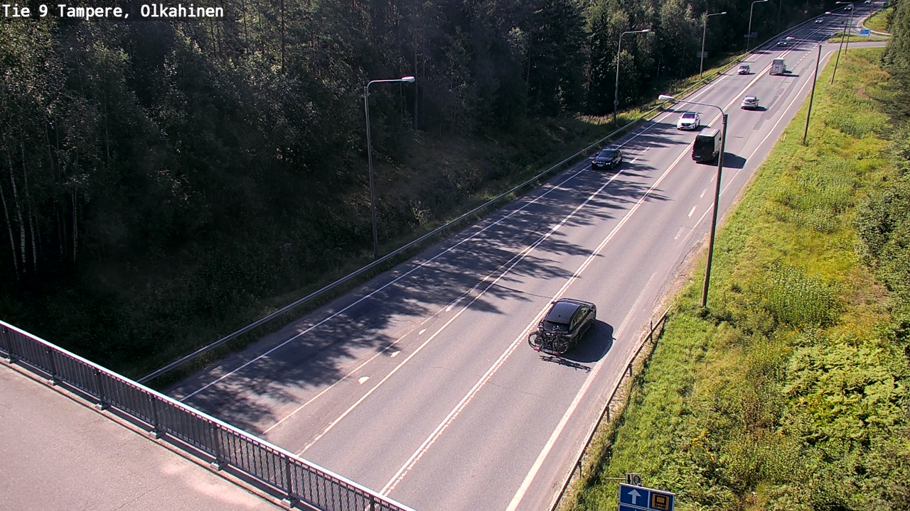 Kelikamerat Kuva Tie 9 Tampere, Olkahinen, Tampere, Pirkanmaa