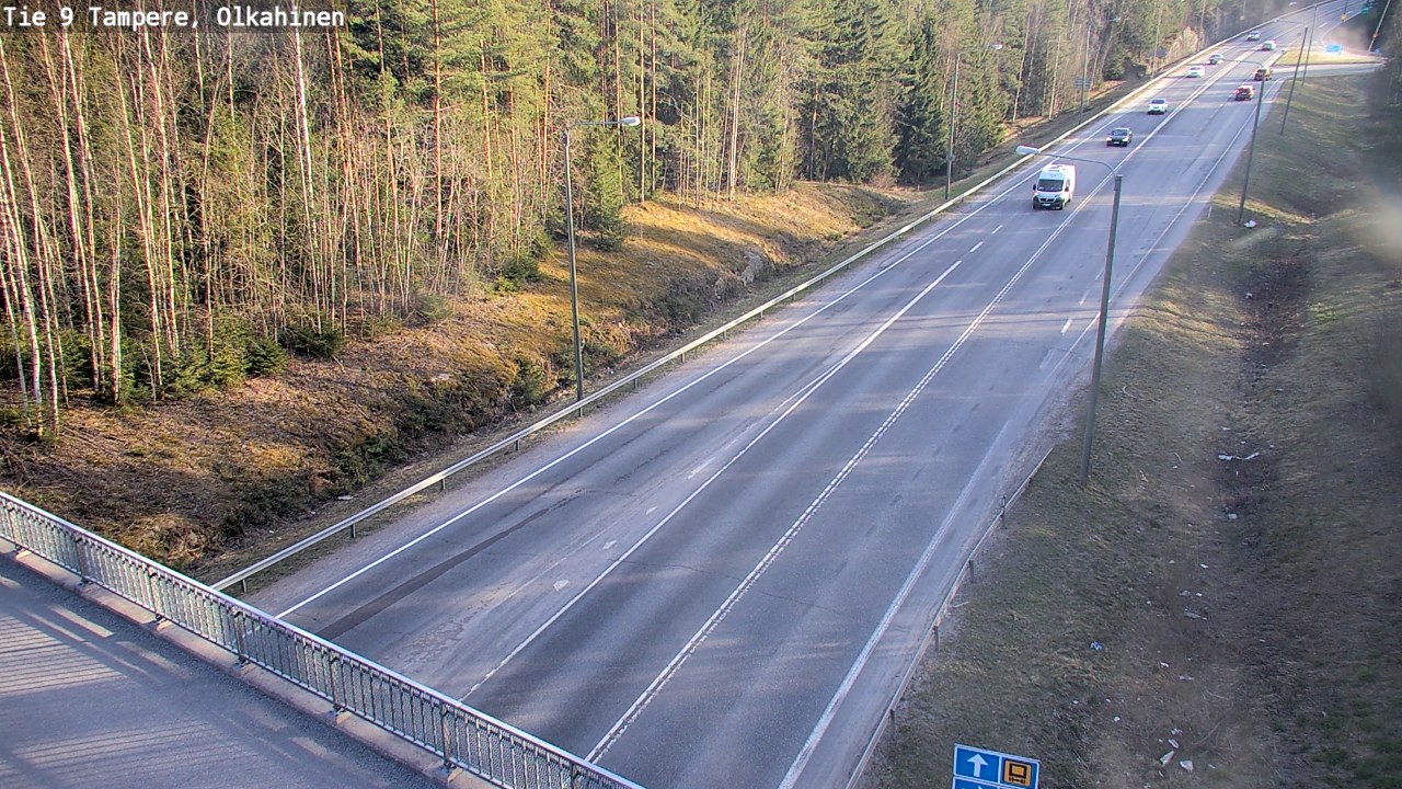 Kelikamerat Kuva Tie 9 Tampere, Olkahinen, Tampere, Pirkanmaa