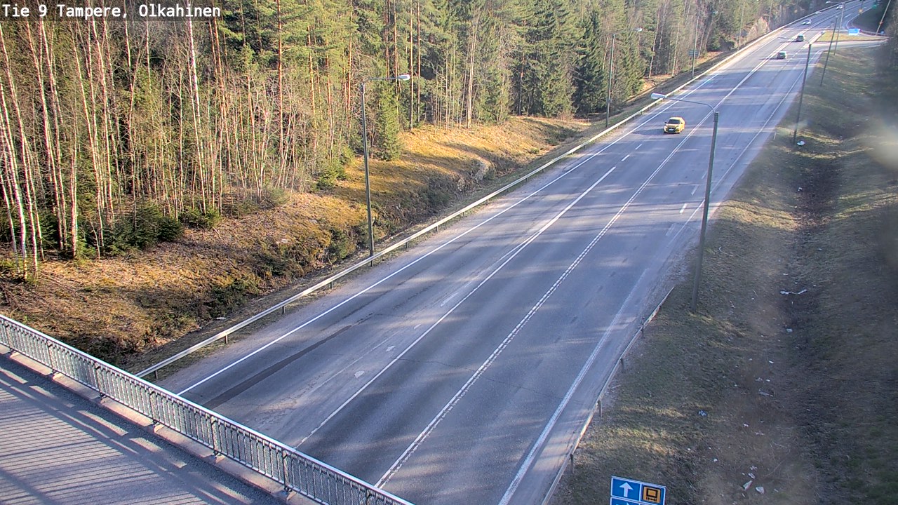 Kelikamerat Kuva Tie 9 Tampere, Olkahinen, Tampere, Pirkanmaa