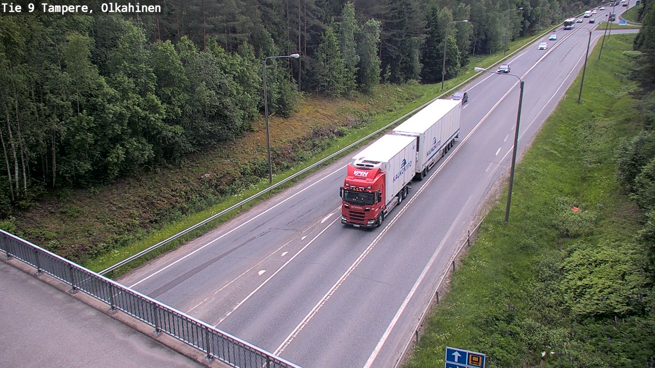 Kelikamerat Kuva Tie 9 Tampere, Olkahinen, Tampere, Pirkanmaa