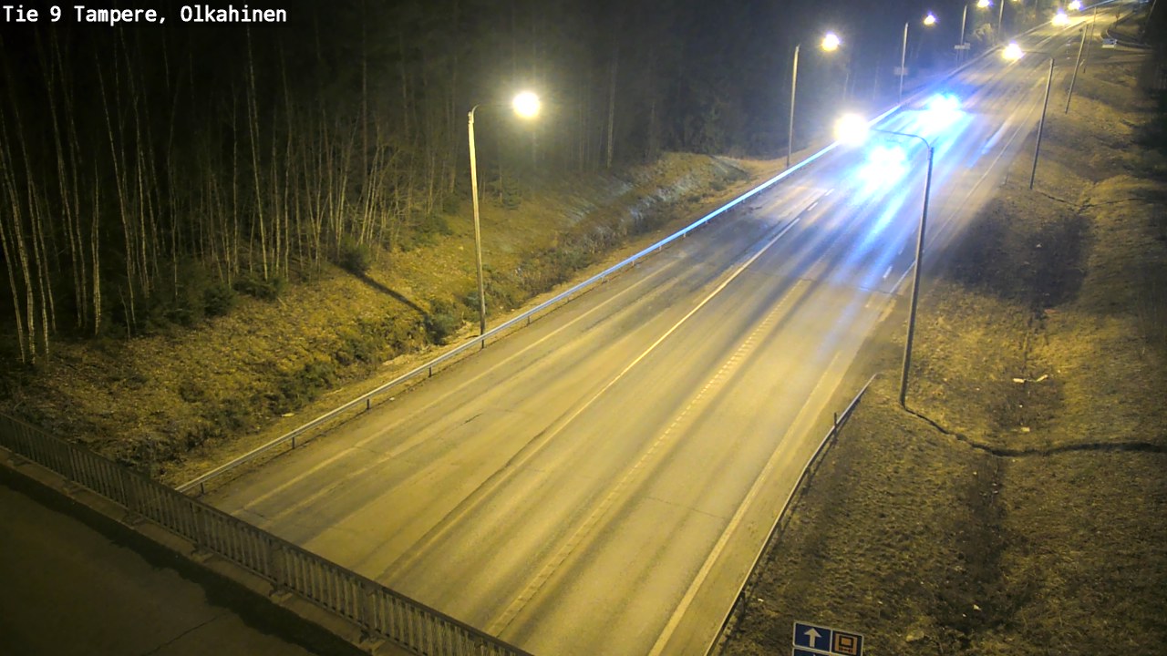 Weather Camera Image Road 9 Tampere, Olkahinen, Tampere, Pirkanmaa