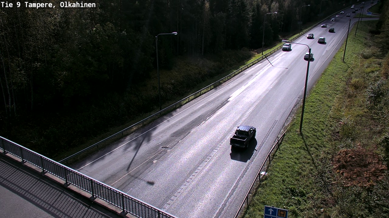 Weather Camera Image Road 9 Tampere, Olkahinen, Tampere, Pirkanmaa