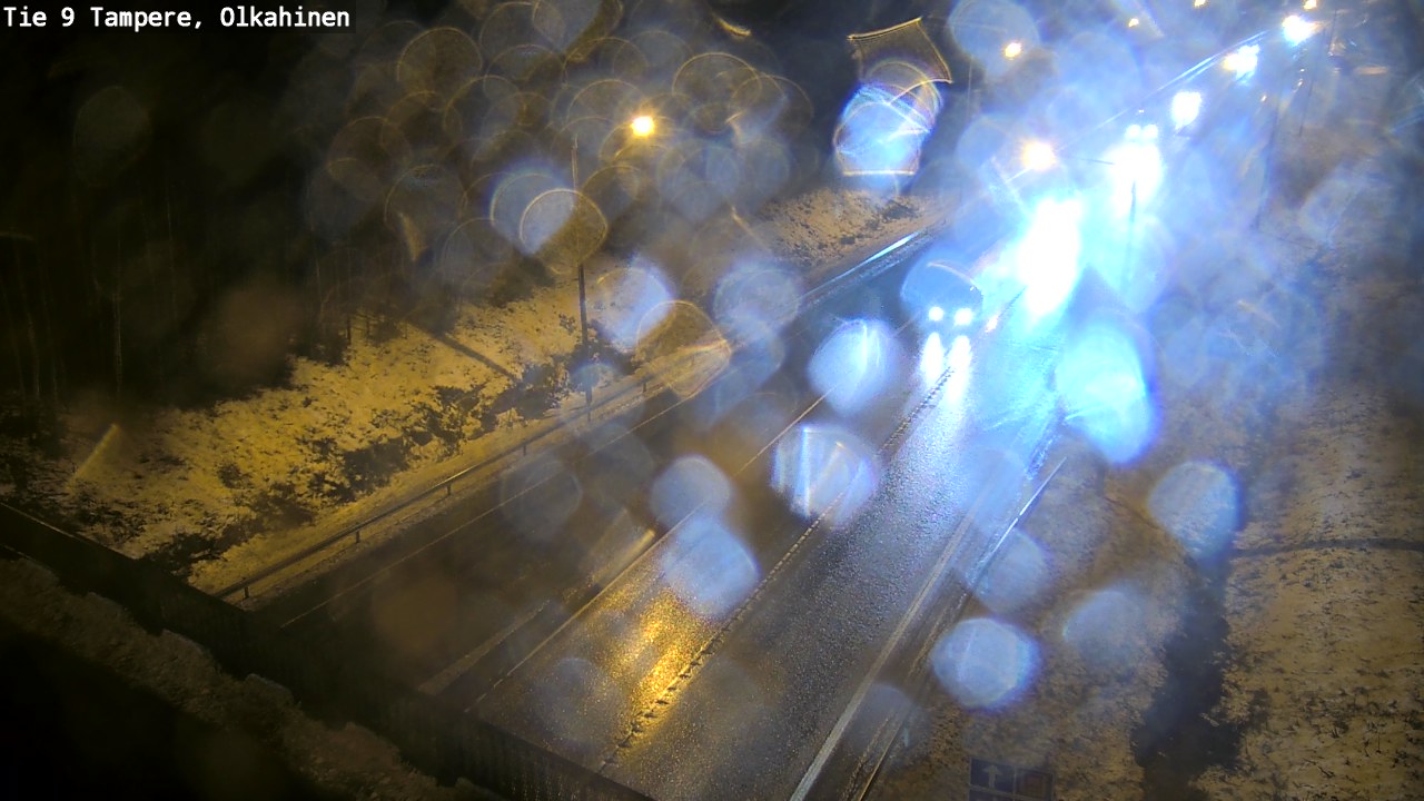 Weather Camera Image Väg 9 Tammerfors, Olkahinen, Tampere, Pirkanmaa
