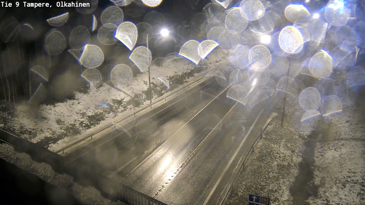 Weather Camera Image Väg 9 Tammerfors, Olkahinen, Tampere, Pirkanmaa