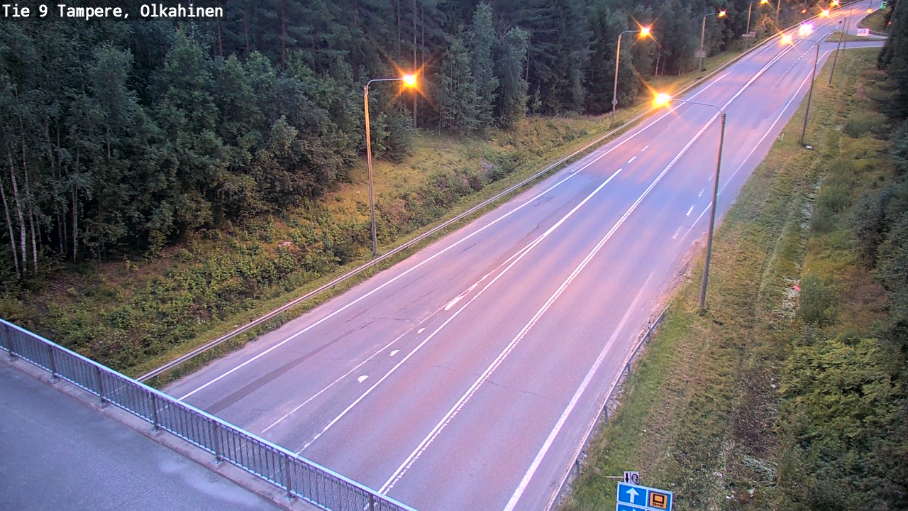 Kelikamerat Kuva Tie 9 Tampere, Olkahinen, Tampere, Pirkanmaa