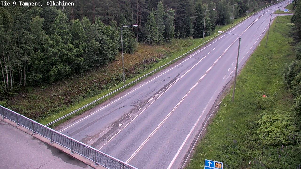 Kelikamerat Kuva Tie 9 Tampere, Olkahinen, Tampere, Pirkanmaa