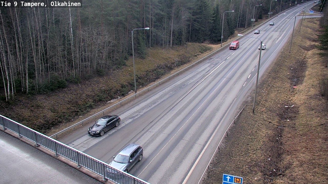 Kelikamerat Kuva Tie 9 Tampere, Olkahinen, Tampere, Pirkanmaa
