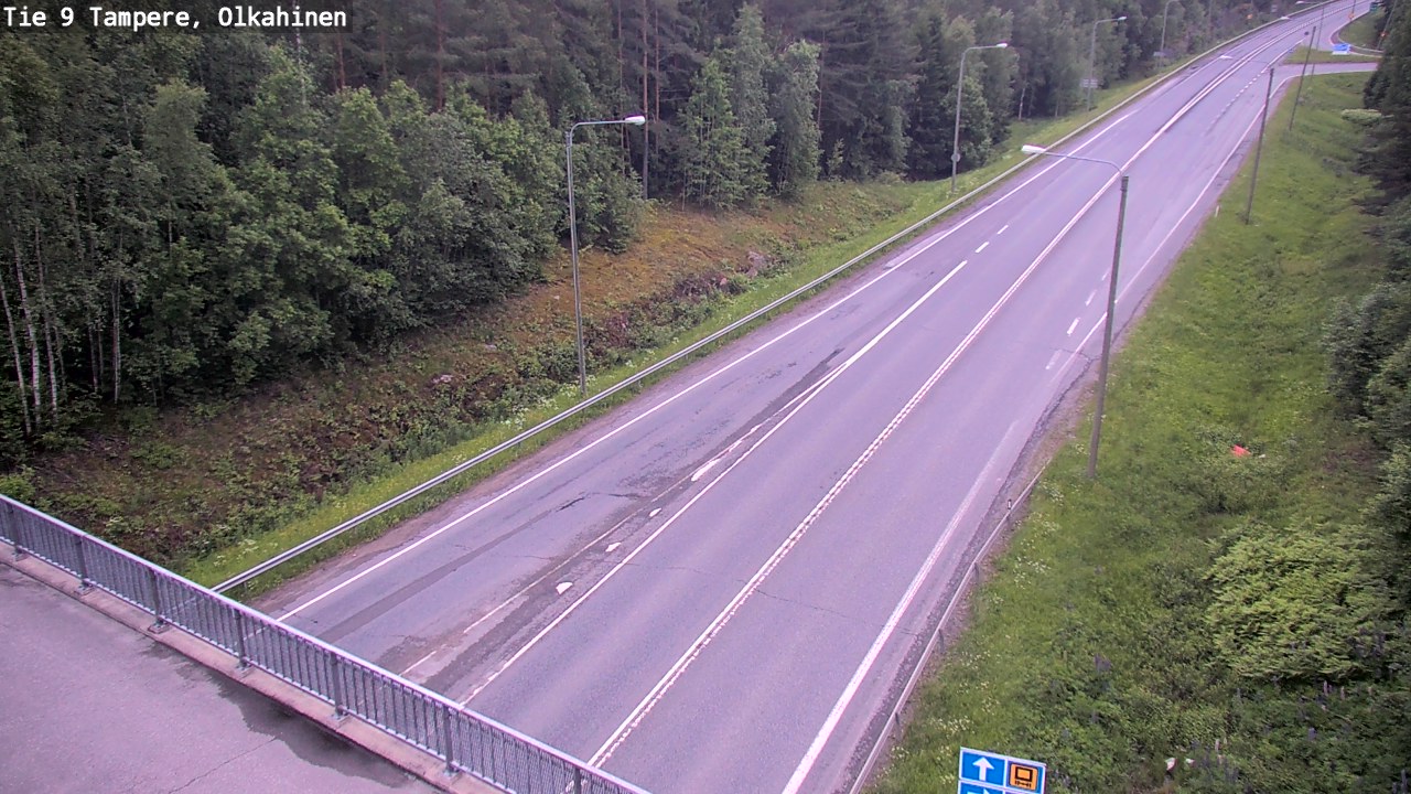 Kelikamerat Kuva Tie 9 Tampere, Olkahinen, Tampere, Pirkanmaa