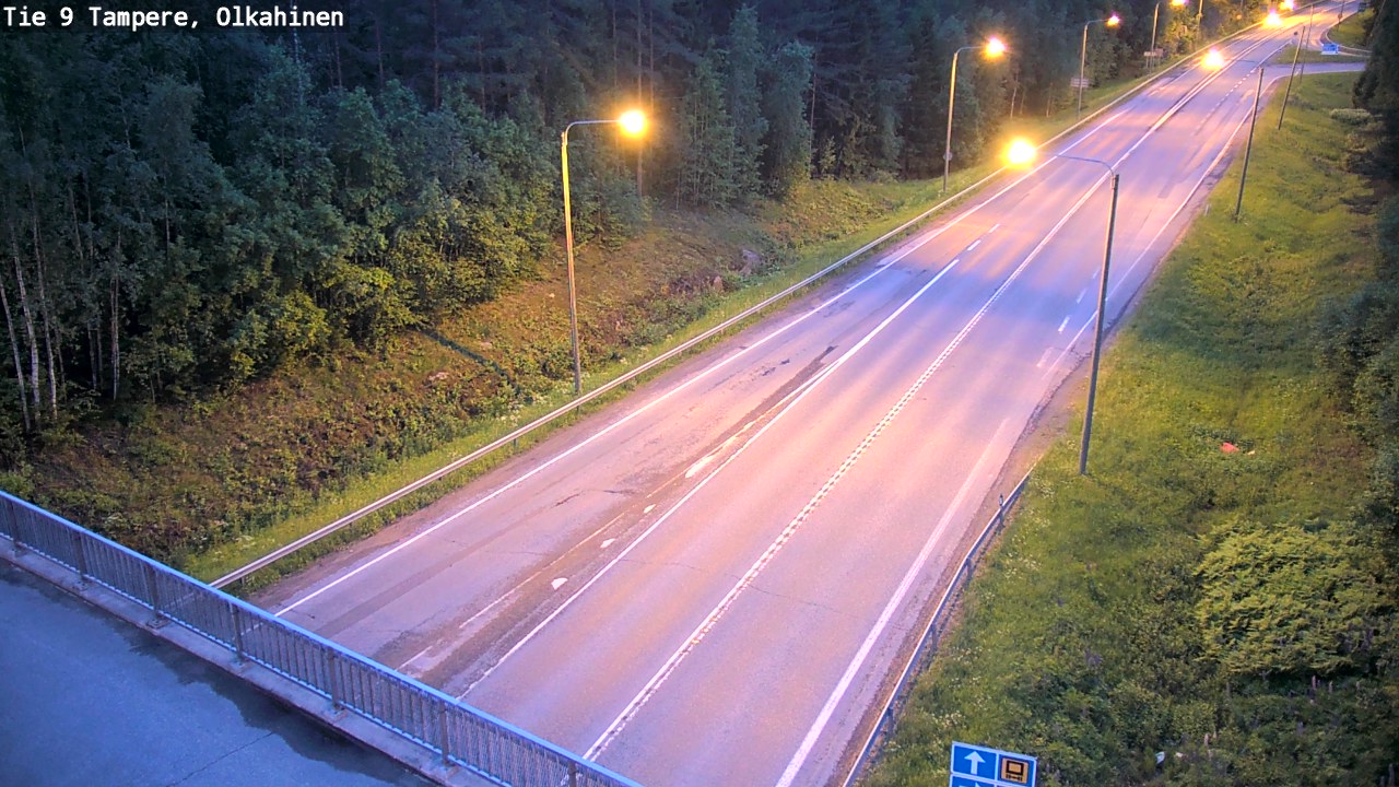 Kelikamerat Kuva Tie 9 Tampere, Olkahinen, Tampere, Pirkanmaa