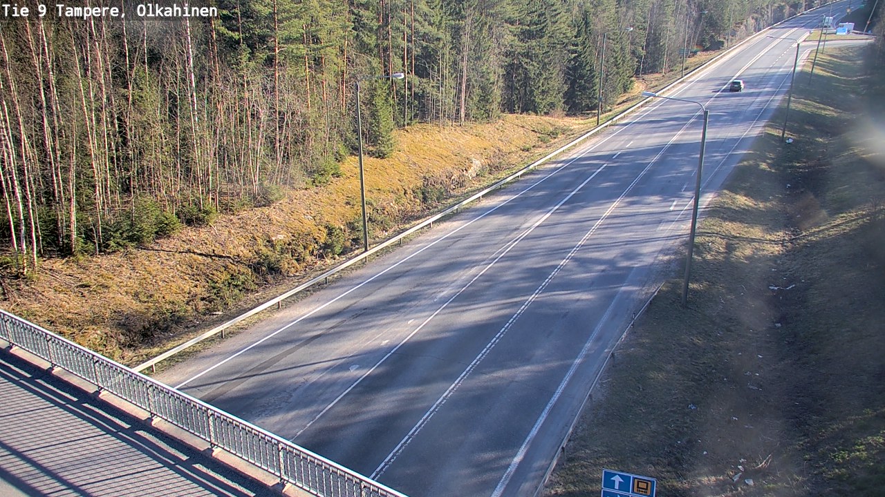 Kelikamerat Kuva Tie 9 Tampere, Olkahinen, Tampere, Pirkanmaa