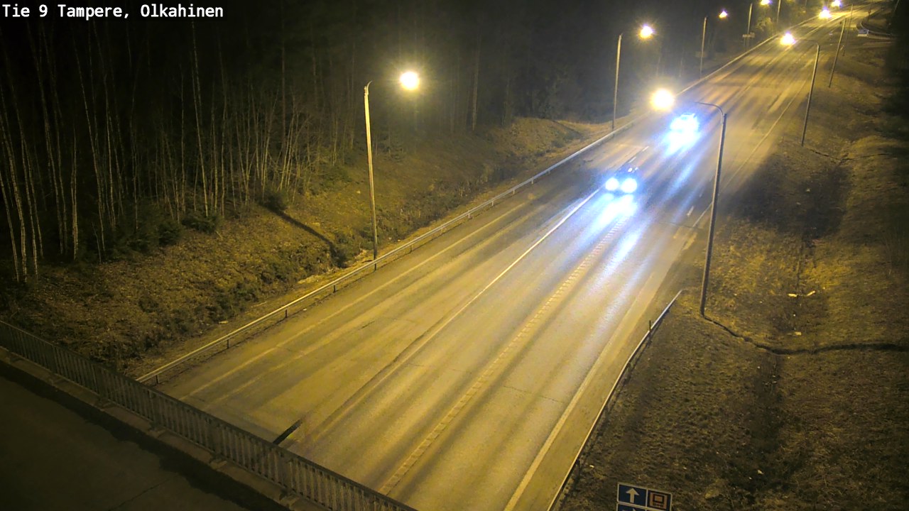 Weather Camera Image Road 9 Tampere, Olkahinen, Tampere, Pirkanmaa