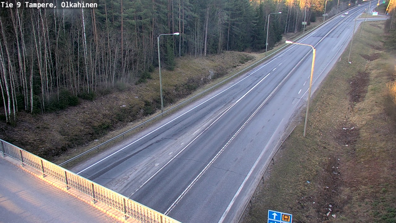Kelikamerat Kuva Tie 9 Tampere, Olkahinen, Tampere, Pirkanmaa