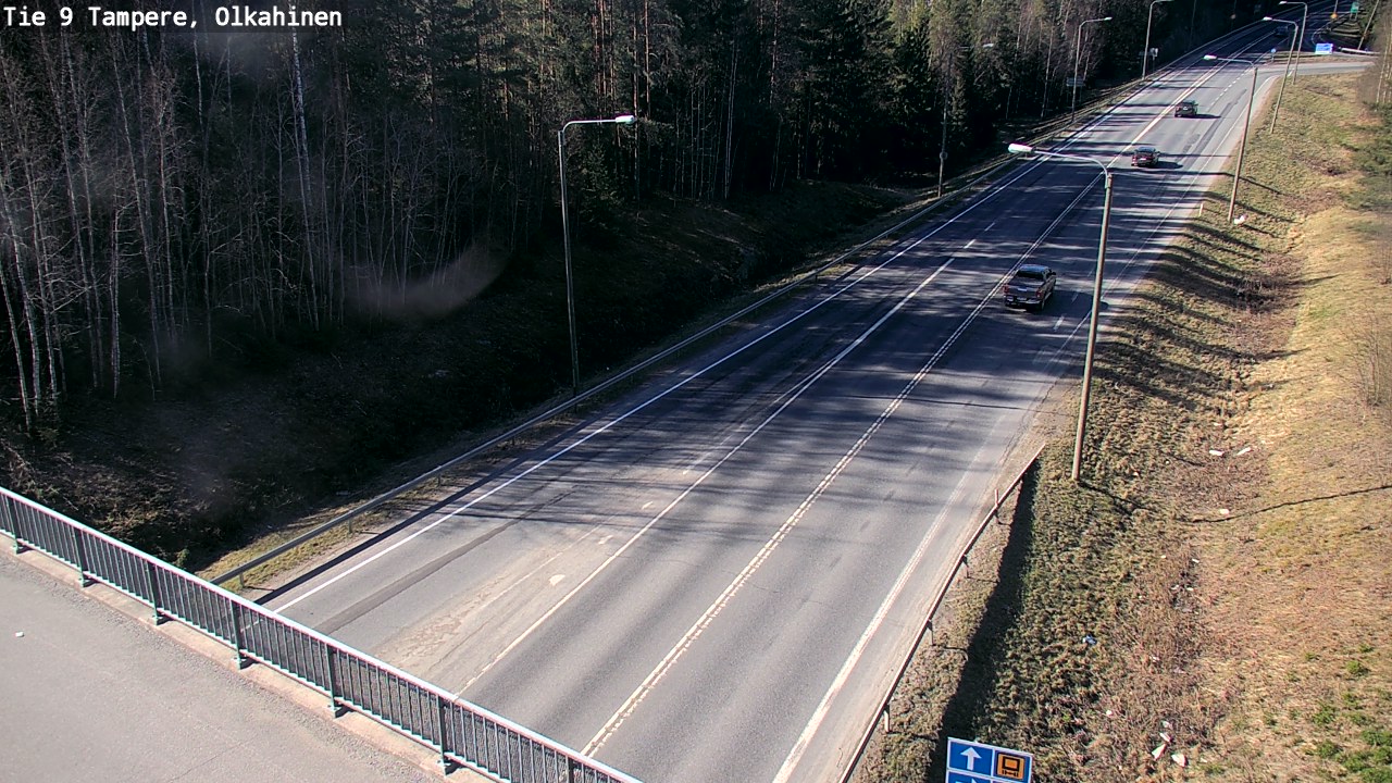 Kelikamerat Kuva Tie 9 Tampere, Olkahinen, Tampere, Pirkanmaa