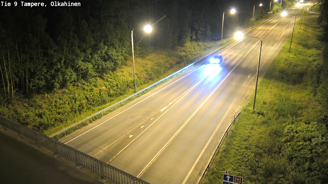 Kelikamerat Kuva Tie 9 Tampere, Olkahinen, Tampere, Pirkanmaa