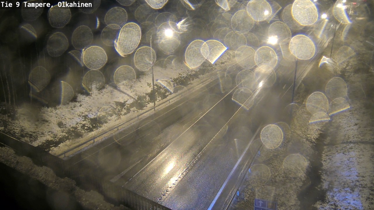 Weather Camera Image Väg 9 Tammerfors, Olkahinen, Tampere, Pirkanmaa