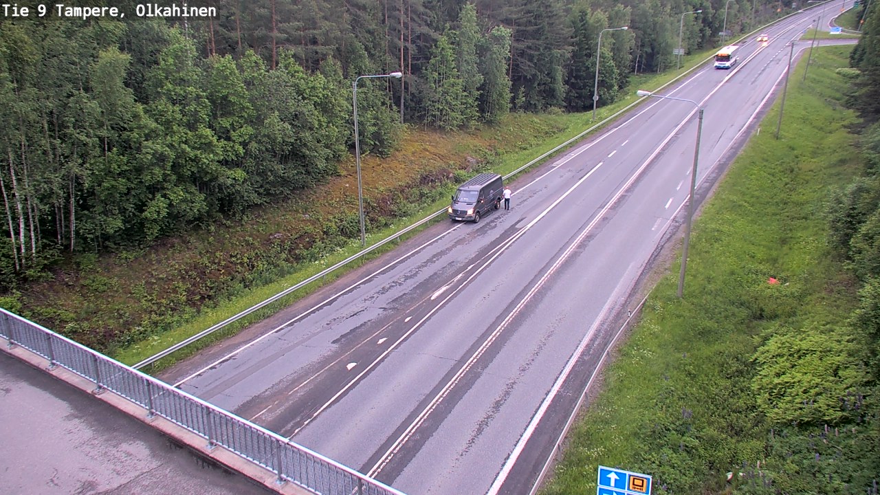 Kelikamerat Kuva Tie 9 Tampere, Olkahinen, Tampere, Pirkanmaa