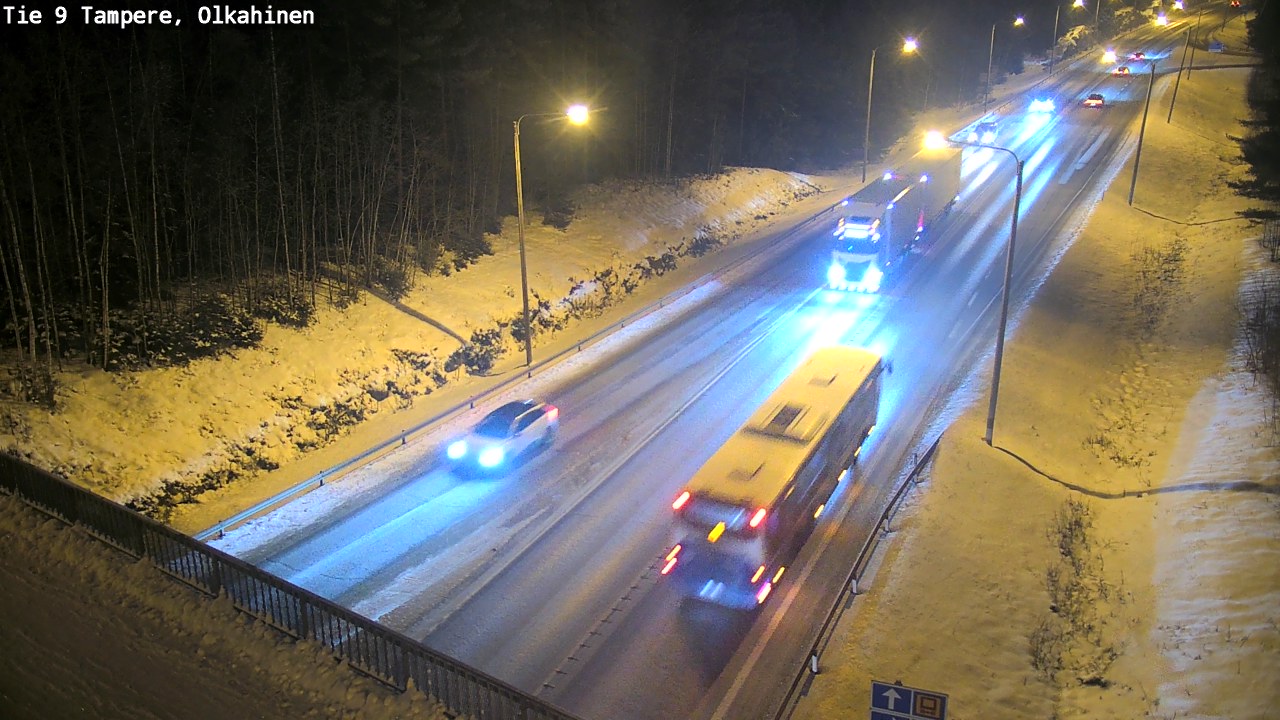 Kelikamerat Kuva Tie 9 Tampere, Olkahinen, Tampere, Pirkanmaa