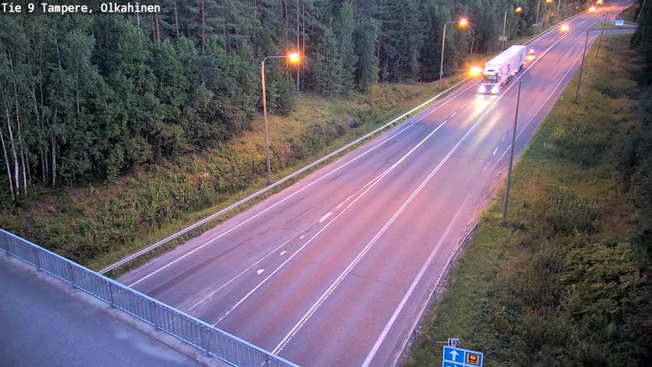 Kelikamerat Kuva Tie 9 Tampere, Olkahinen, Tampere, Pirkanmaa