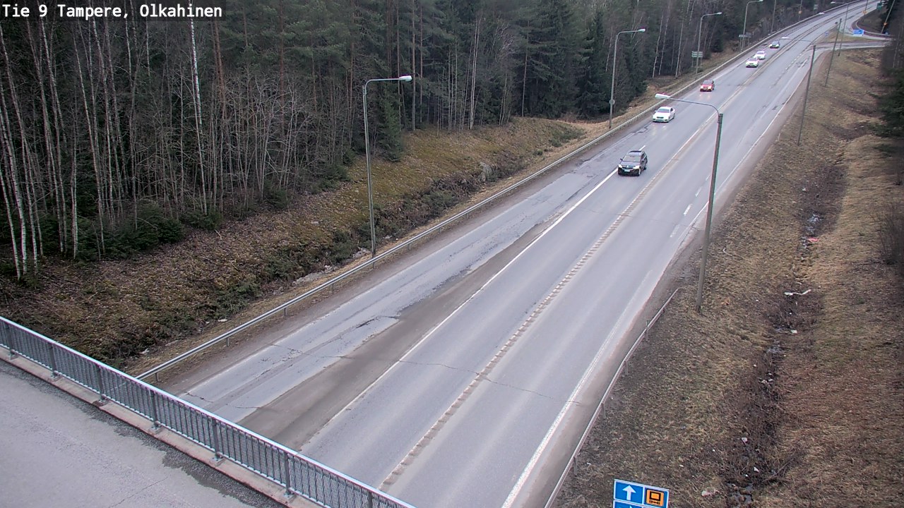 Kelikamerat Kuva Tie 9 Tampere, Olkahinen, Tampere, Pirkanmaa