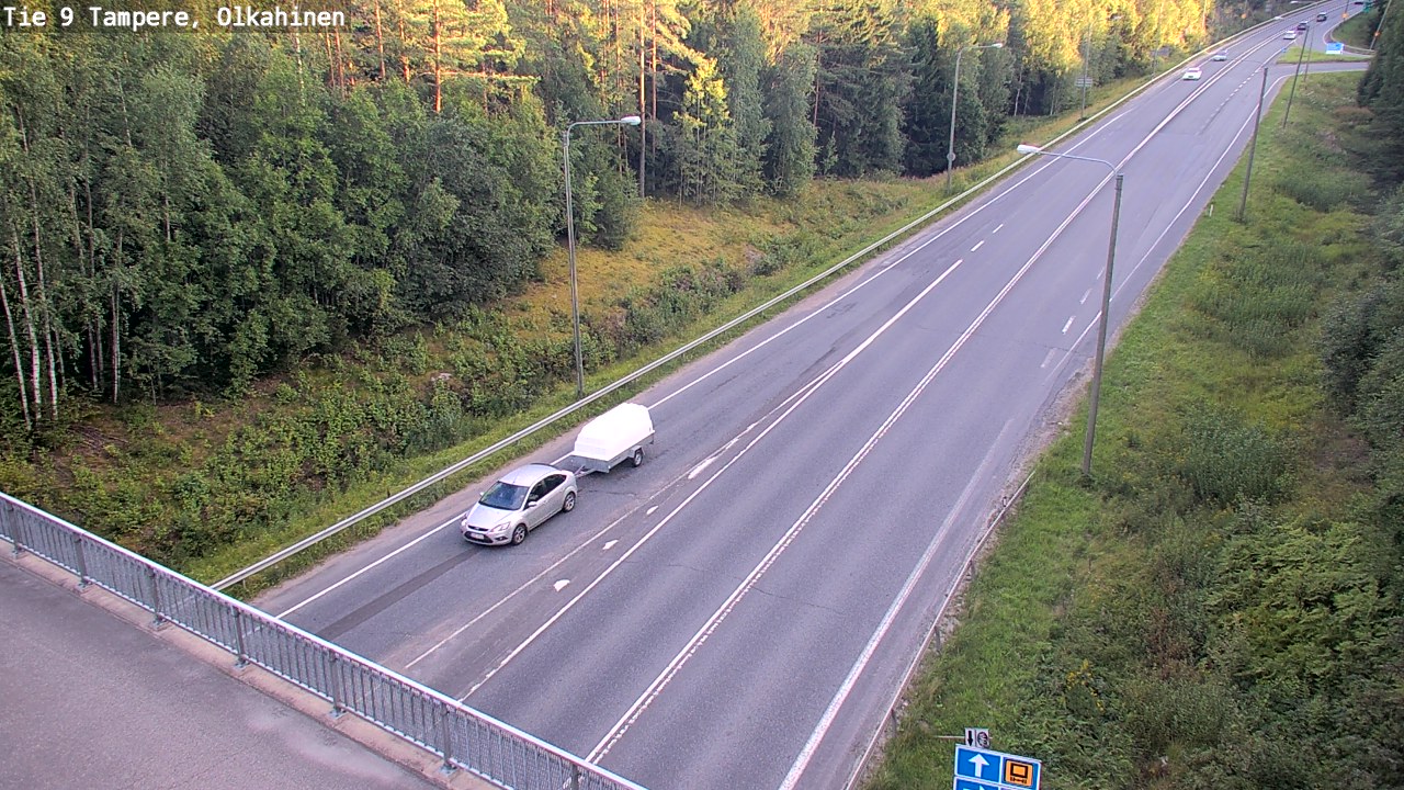 Kelikamerat Kuva Tie 9 Tampere, Olkahinen, Tampere, Pirkanmaa