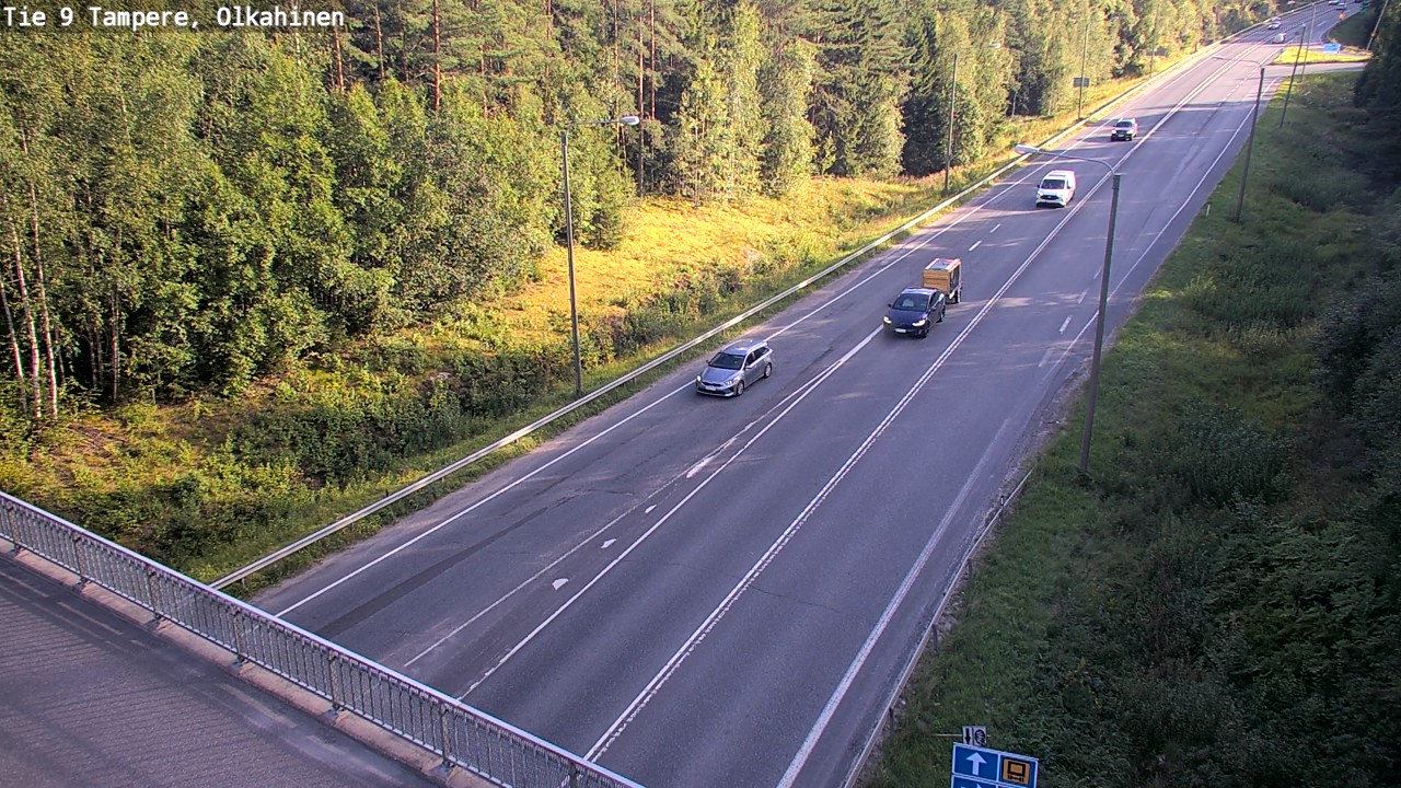 Kelikamerat Kuva Tie 9 Tampere, Olkahinen, Tampere, Pirkanmaa