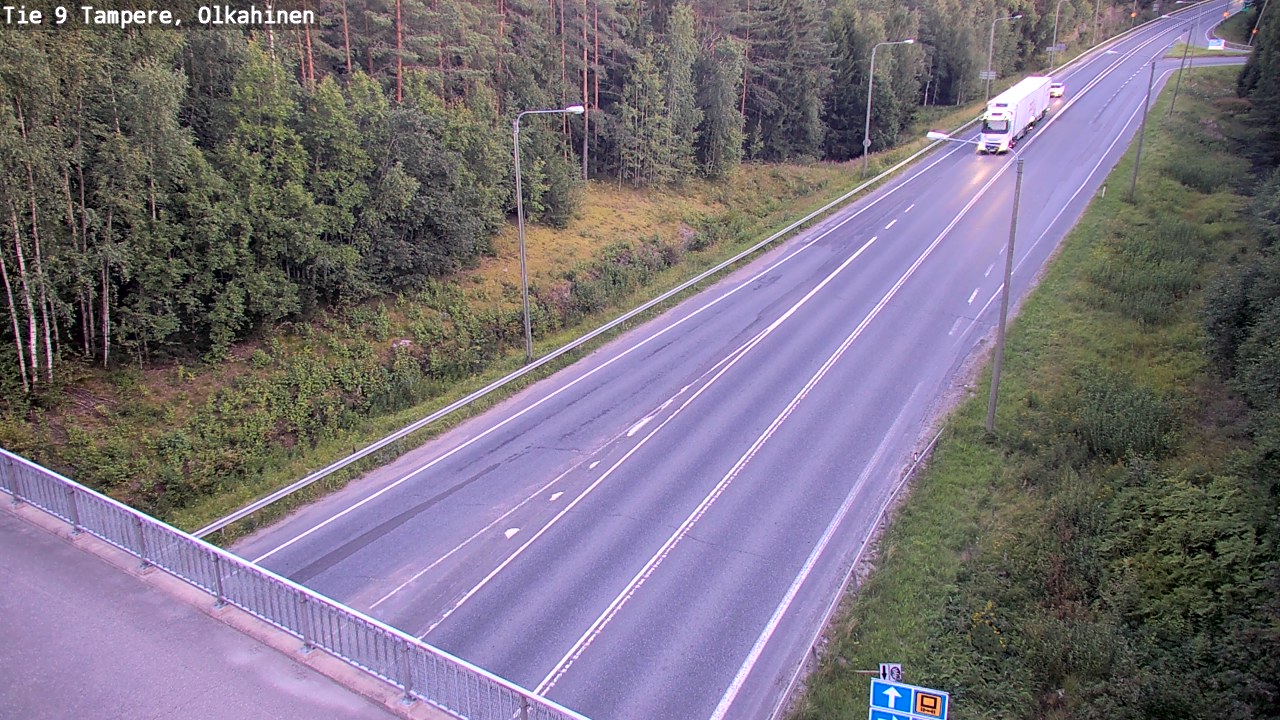 Kelikamerat Kuva Tie 9 Tampere, Olkahinen, Tampere, Pirkanmaa
