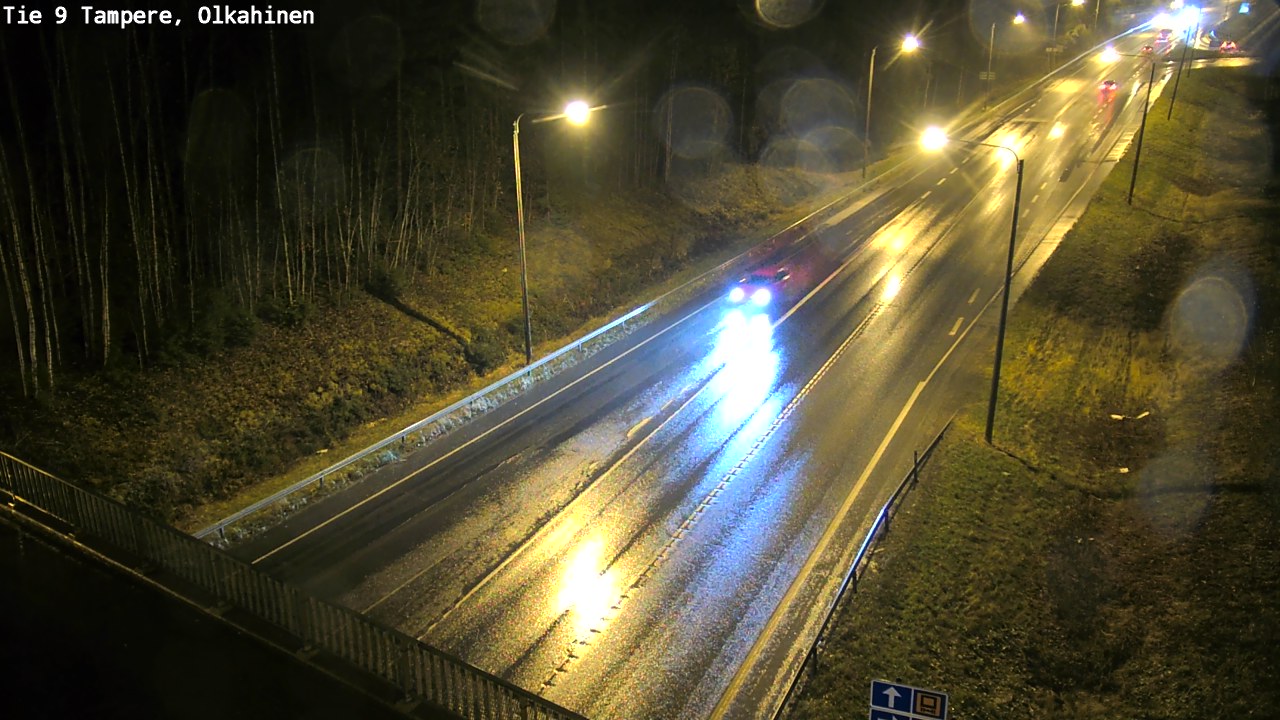 Kelikamerat Kuva Tie 9 Tampere, Olkahinen, Tampere, Pirkanmaa