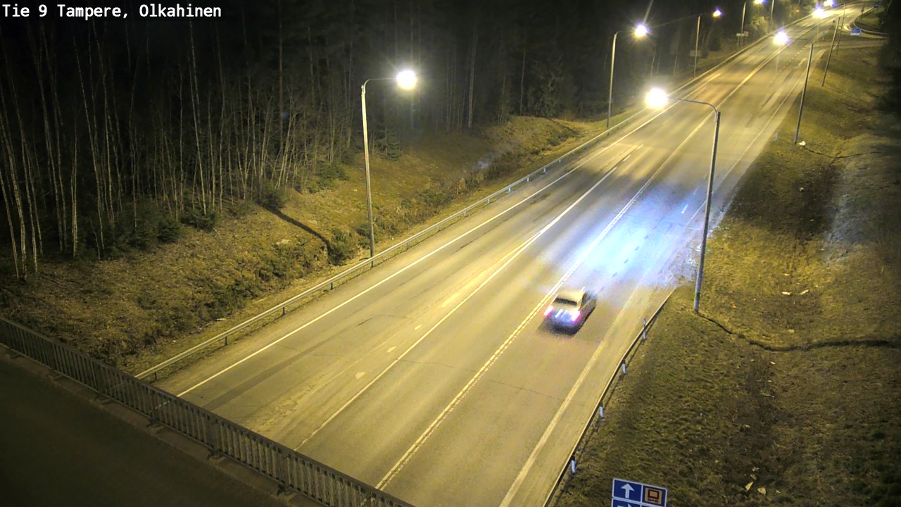 Weather Camera Image Road 9 Tampere, Olkahinen, Tampere, Pirkanmaa
