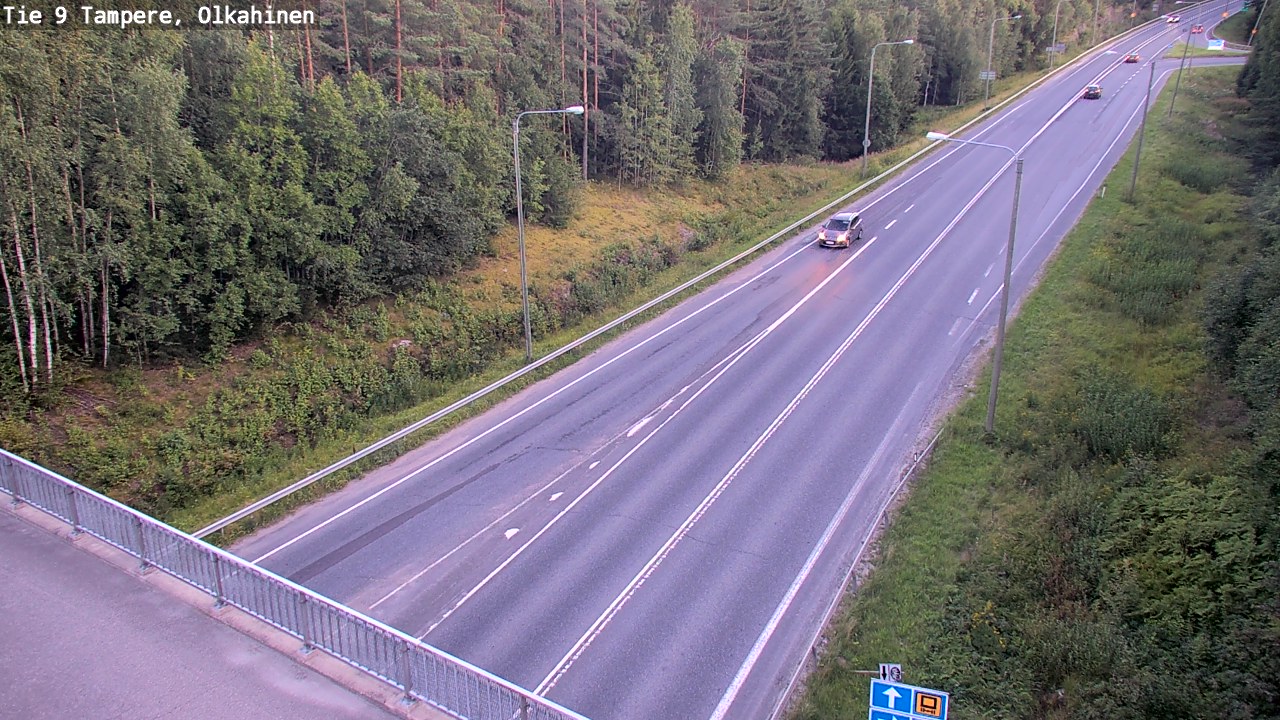 Kelikamerat Kuva Tie 9 Tampere, Olkahinen, Tampere, Pirkanmaa